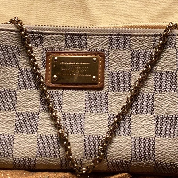 Louis Vuitton Damier Azur Pochette Milla MM - Picture 2 of 10